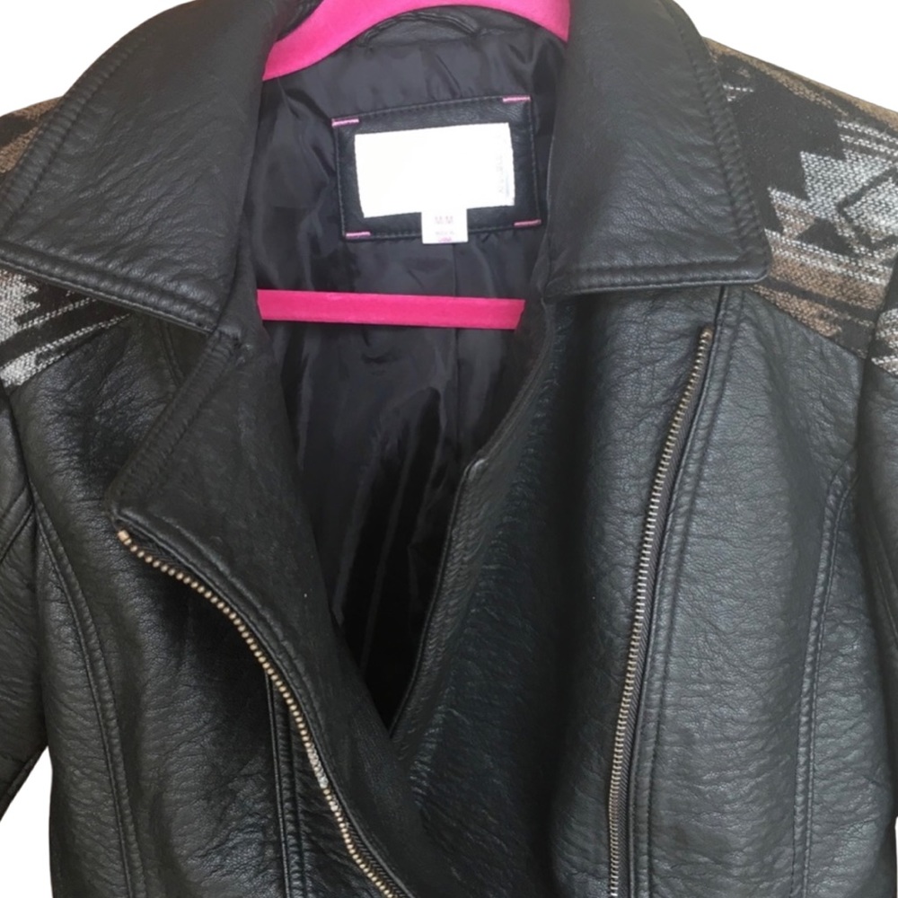 Tribal Black Moto Jackets - Picture 4 of 6